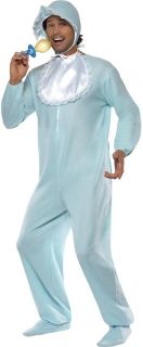 Mens Ladies Adult Big Baby Fancy Dress Romper Babygrow Costume Stag Hen Outfit