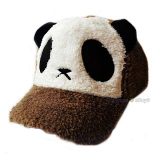 Cute Plush Panda Baby Child Men Women's Baseball Ball Hip Hop Peaked Cap Sun Hat