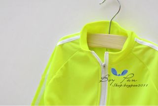 Kids Clothes Spuer Boys Fluorescent Green Color Sport Casual Jacket Tops Sz4 5Y