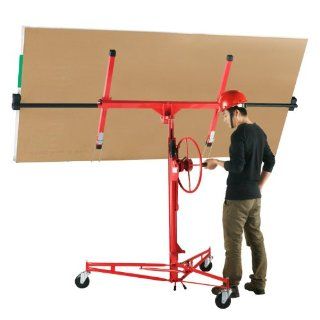 New Heavy Duty Professional Drywall Lift Panel Hoist 11 Foot Locking Outriggers
