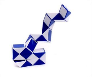 Hot Magic Child Toy Game 3D Snake Rubik Rubix Rubic Cube Puzzle Twist Bricks