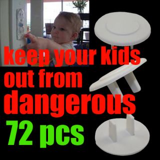 72 Baby Child Toddler Safety Electric Outlet Plug Cover