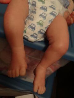 Solid Silicone Little One by Tina Kewy Baby Boy Girl Doll Reborn Lifelike