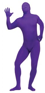 Skin Suit Purple Adult Men Costume Awesome Fruit Color Theme Party Halloween