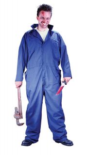 Mechanic Serial Killer Jason Slasher Jumpsuit Overalls Coveralls Costume
