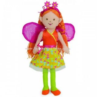 Manhattan Toy Beneath The Leaf Doll Liliana Soft Toy Childrens Fairy Dolls Toy