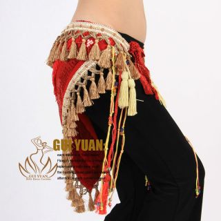 Tribal Belly Dance Costume Hip Scarf Wrap Belt Tassels