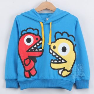 Baby Boys Girls Hoodies with Dinosaur Feature Jumper Top Jacket AGE1 5 Years