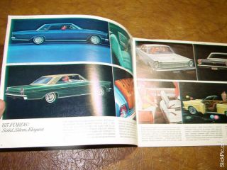 1965 65 Mustang Falcon Fairlane 500 Ranchero Shop Manual Brochure Parts Catalog