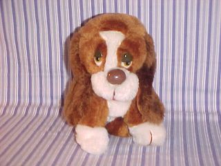 Russ Baxter Dog 7" Vintage Sad Eyed Puppy Stuffed Plush