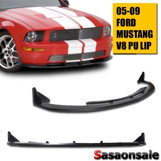 05 09 Ford Mustang V8 Only Coupe CV3 Style Front Bumper Chin Lip Spoiler