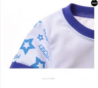 New Baby Kids Boys T Shirt Short Pants Set Cartoon Clothing Outfits Size 2 8T K4