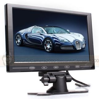 9 inch Color TFT LCD Screen Car Monitor 2CH Video Input for Car Security System