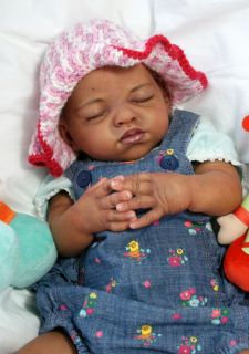 Reborn Doll Ethnic AA Baby Girl Leelu Kit Natalie Blick Sold Out by Magikgarden