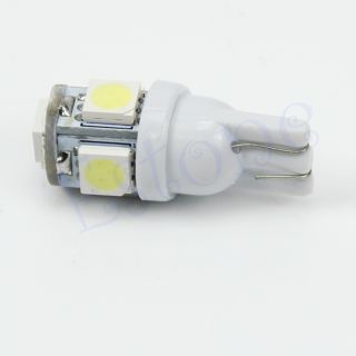 20x T10 5050 SMD 5 LED Wedge Car White Light Bulb 194 168 W5W 12V Hot