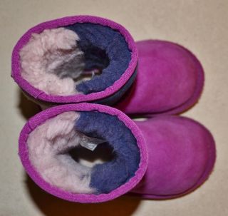 UGG Australia Classic Patchwork Sheepskin Boots Shoes Cactus Flower 8 UK 7 EU 25