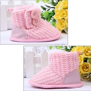 Baby Soft Bottom Bootie Winter Warm Boots Toddler Shoes