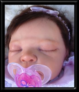 Exquisite Life Like Baby Girl Reborn Baby Doll OOAK Heirloom Quality