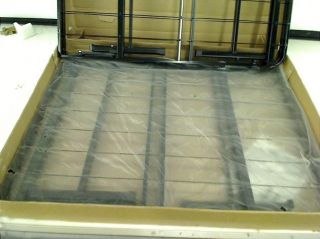 Epic Furnishings Durabed Heavy Duty Black Steel Platform Folding Bed Frame Queen