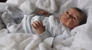 Beautiful Reborn Baby Boy Doll Chicklet Sam's Reborn Nursery Limited Ed