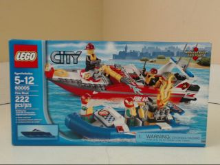 Lego City Fire Boat Play Set