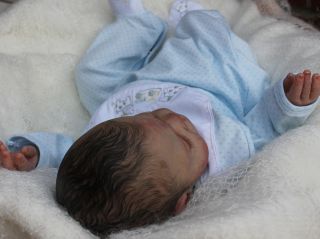 Beautiful Reborn Baby Boy Doll ''Life's Little Miracle" Sculpted by Tina Kewy