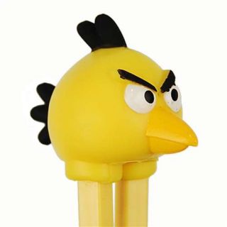 Yellow Angry Birds Chopstick Helpers Child Training Chinese Learning Novelty New