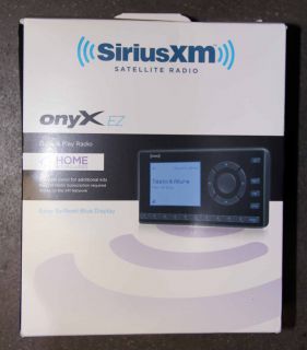 Sirius XM Satellite Radio Onyx EZ Dock and Play Radio XEZ1H1