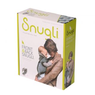 New Snugli Louvre Front Back Snugli Infant Baby Carrier with Lumbar Support