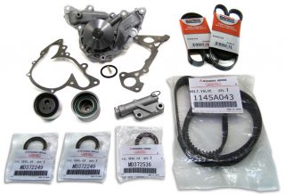 Endeavor galant V6 3 8L Premium Timing Belt Water Pump Kit Genuine Parts