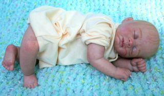 OOAK Precious Reborn Baby Boy Beautifully Detailed Life Like Preemie Newborn