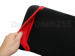 10" Laptop Protection Sleeve Case Soft Bag Double Side