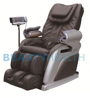 New Beautyhealth BC 10D Massage Chair Shiatsu Recliner Built in Heat BT MD E05