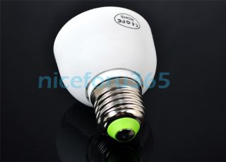 E27 54 LED PIR Occupancy Sensor White Light Bulb Motion 3W AC85 260V Infrared