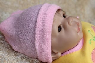 New Handmade Vinyl Silicone Reborn Baby Dolls Lifelike Doll Bib Baby Toys Gift
