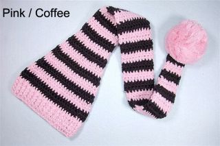 Lot 8 Cute Newborn Baby Crochet Knit Christmas Beanie Hat Girl Boy New 0 6month