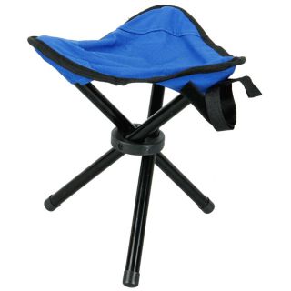 New Outdoor Hiking Fishing Portable Folding Chair with 3 Legs Stool C540