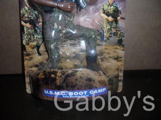 1998 AA Gi Joe Classic USMC Marine Corps Boot Camp African American Black NIP