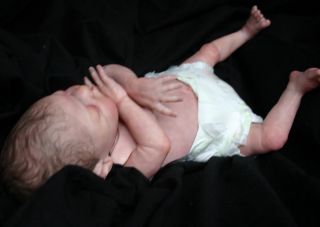 Reborn Micro Preemie Baby Sprout Laura Lee Eagles Baby Lil' Beans Doll Baby Girl