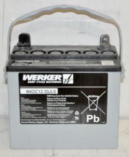 Werker WKDC12 33JUS Wheel Chair Deep Cycle Battery