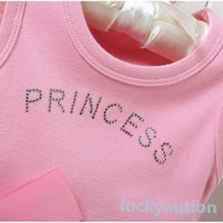 Girls Baby Pink Bodysuit Princess Dress Kids One Piece T Shirt Dress 0 36M