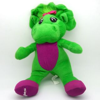 New Barney's Best Friend Baby Bop Plush Singing Doll 11"