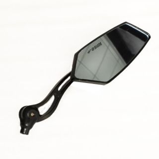 Black Handlebars Universal Rear View Side Modified Back Mirrors Motorcycle P318
