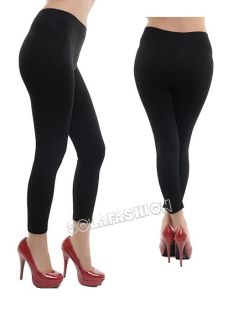Ladies New Look Black Full Length Leggings Womens Leggings Sizes UK 6 12 BNWOT