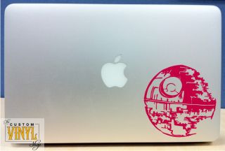 Star Wars Death Star Vinyl MacBook Laptop Decal