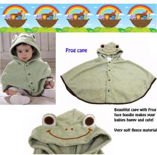 Cheap Quality Baby Toddlers Jacket Cape Poncho Bear Rabbit Shell Panda