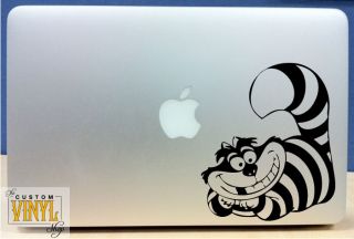Cheshire Cat Vinyl MacBook Laptop Decal Sticker