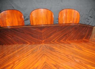 Art Deco Dining Set Table and Chairs Suite Furniture