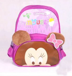 BP23 Minnie Kids Child Polyestergirl Backpack Shoulder Bag