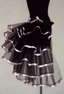 Sexy Girls Woman Tutu Mini Skirt Fancy Costume Outfit Corset Dance Stage Party